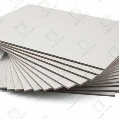 کیفیت 300-1000gm ورق خاکستری برقی سطح صاف سفت بودن بالا برای جعبه بسته بندی کارخانه